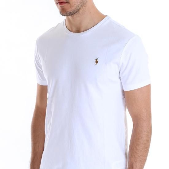 Polo Ralph Lauren POLO RALPH LAUREN Men T-Shirts 710740727 002 White Size US XXL / EU 58 / 5 - 3 Thumbnail
