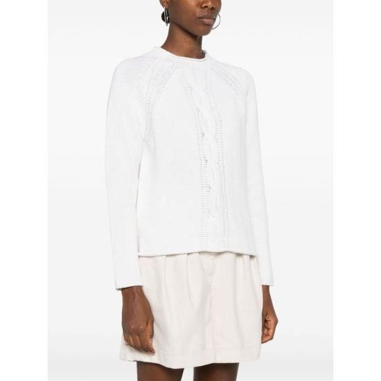 Max Mara MAX MARA Women Jackets PICO 119 003 WHITE Size XS / US 0-2 / IT 36-38 - 3 Thumbnail