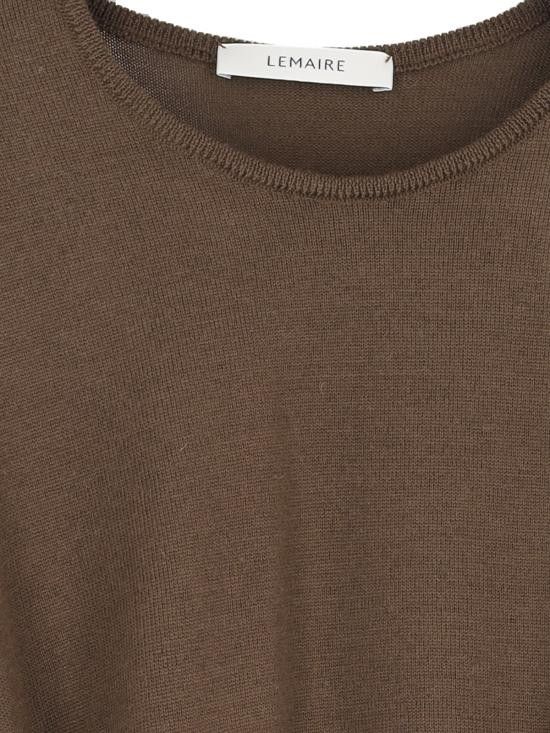 Lemaire LEMAIRE Women Sweater TO1250 LK087 BR451 Brown Size L / US 10 / IT 46 - 3 Thumbnail
