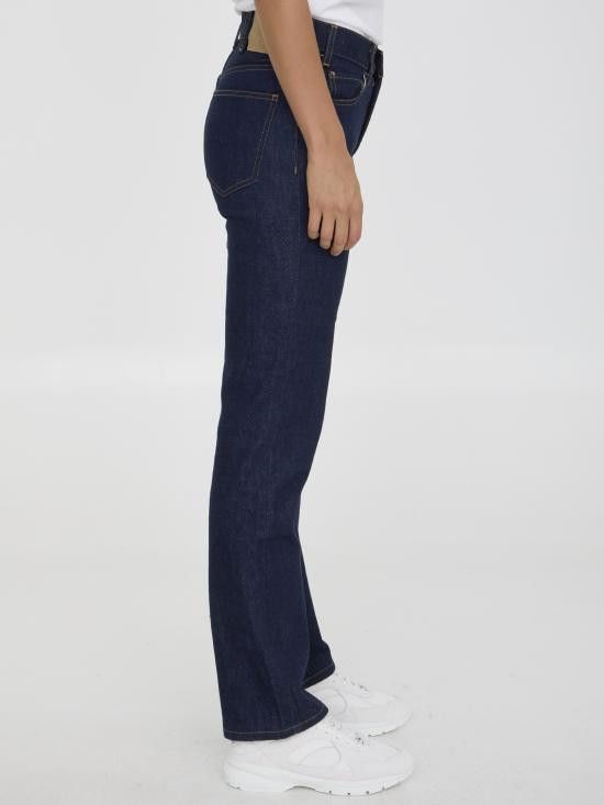 Celine CELINE Women Denim Pants 2N48A224Z BLUE Size 28" / US 6 / IT 42 - 3 Thumbnail