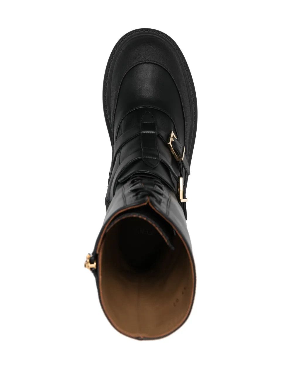 Fendi Delfina leather biker boots Size US 5 / IT 35 - 2 Thumbnail