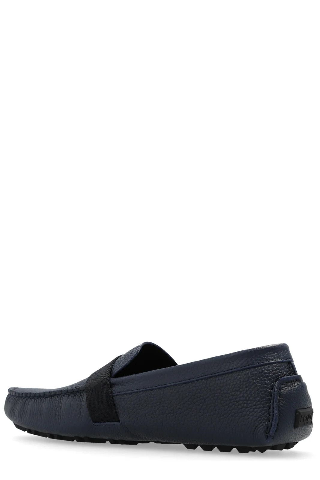FF Squared Loafer Shoes in navy