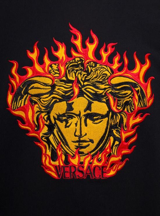 Versace VERSACE Men Tops 10106881A077511B000 Black Size US L / EU 52-54 / 3 - 3 Thumbnail