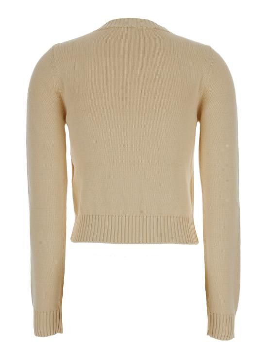 Palm Angels PALM ANGELS Women Jackets PWHE051S24KNI0010310 Beige Size XS / US 0-2 / IT 36-38 - 2 Thumbnail