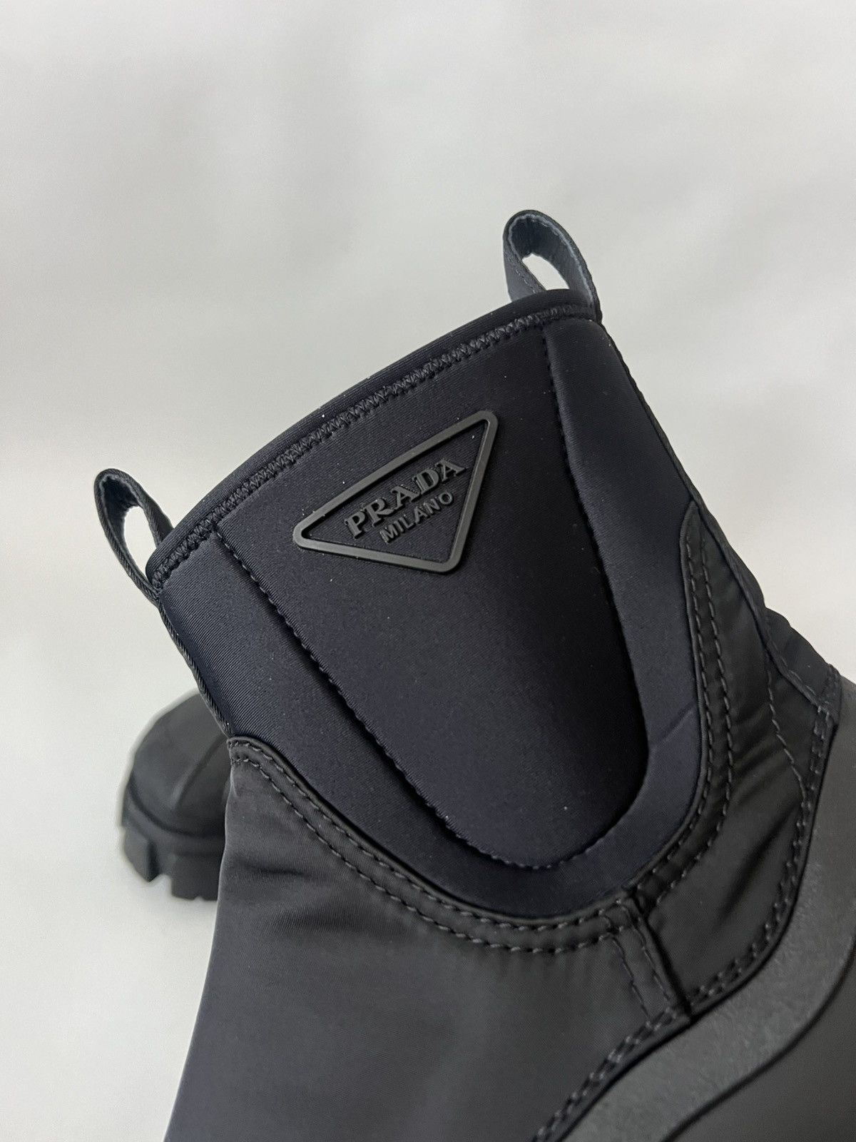 Prada Re-Nylon Monolith Boots Size US 12 / EU 45 - 3 Thumbnail