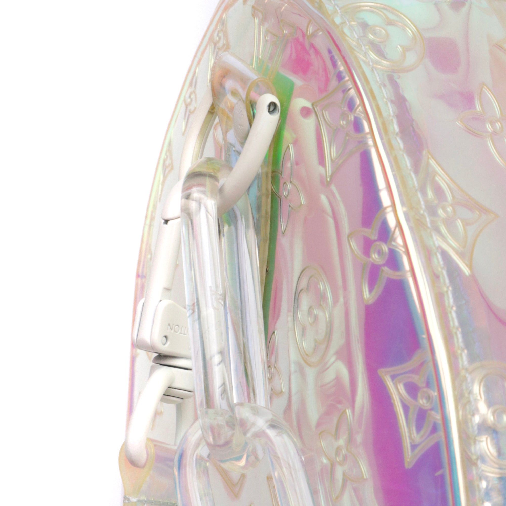 Louis Vuitton LOUIS VUITTON - Louis Vuitton limited edition Keepall 50 Prism bag in iridescent PVC Size ONE SIZE - 6 Thumbnail