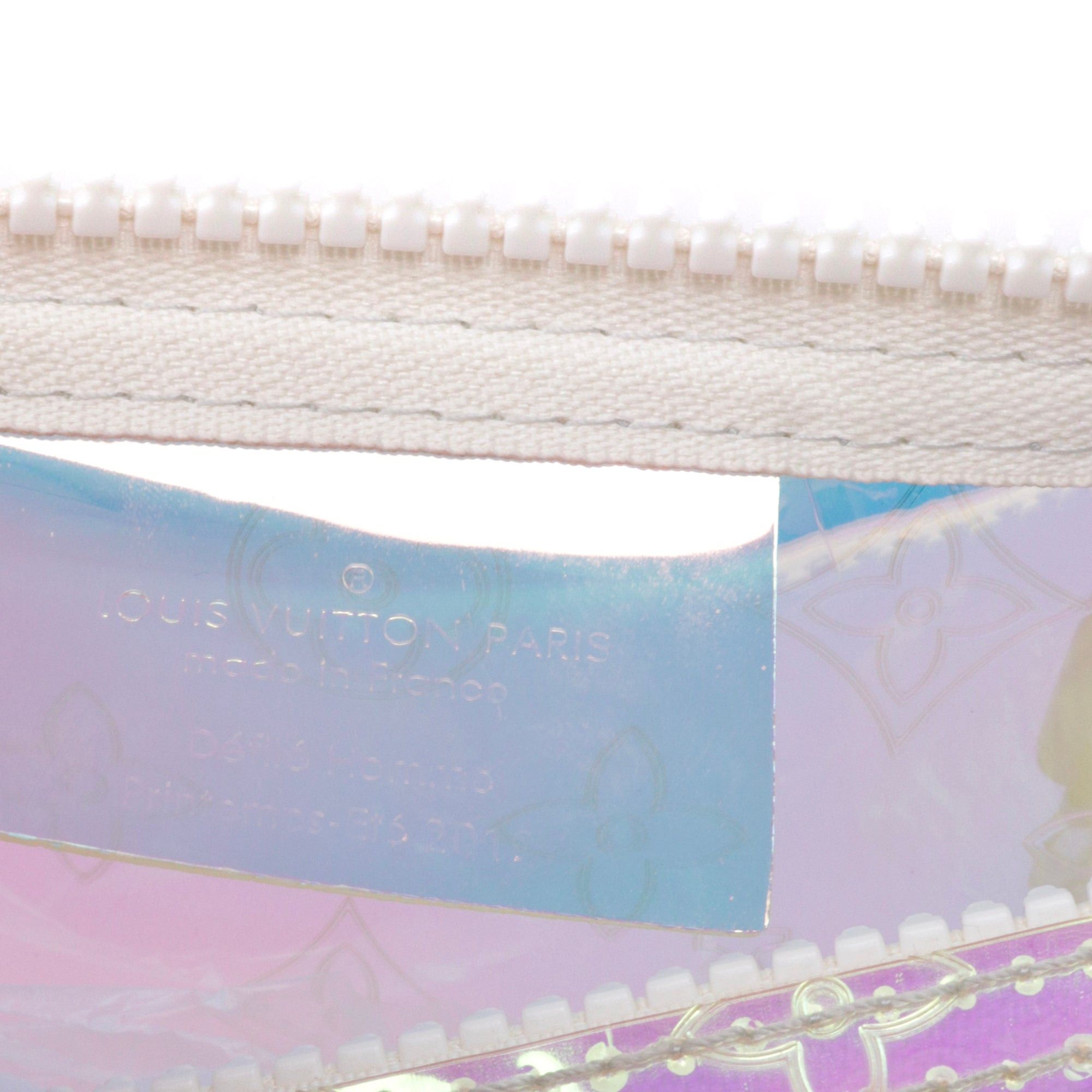 Louis Vuitton LOUIS VUITTON - Louis Vuitton limited edition Keepall 50 Prism bag in iridescent PVC Size ONE SIZE - 10 Thumbnail