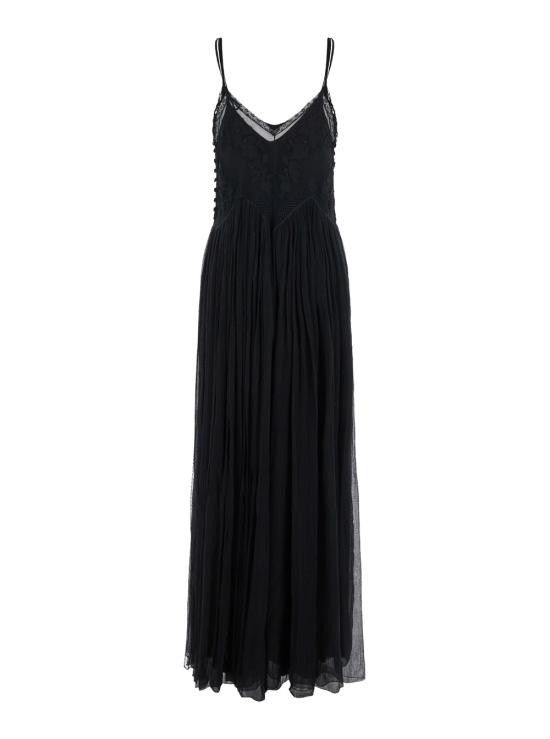 TWINSET TWINSET Women Long Skirts 242TS220000006 Black Size M / US 6-8 / IT 42-44 - 2 Thumbnail