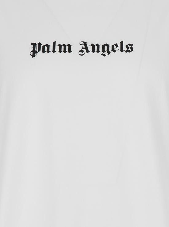 Palm Angels PALM ANGELS Men Tops PMAA089S24JER0020110 White Size US XL / EU 56 / 4 - 3 Thumbnail