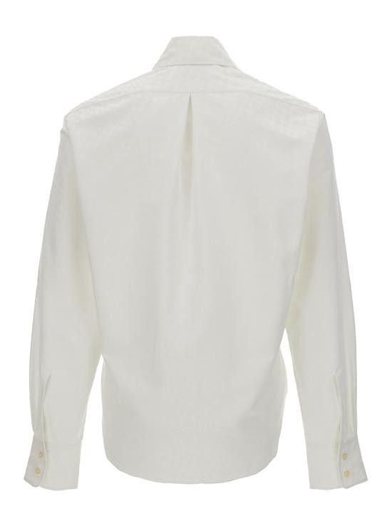 ERL ERL Men Shirts ERL08B002NATURALWHITE White Size US L / EU 52-54 / 3 - 2 Thumbnail