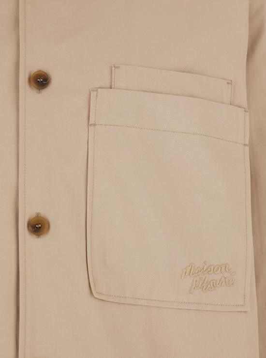 Maison Kitsune MAISON KITSUNE Men Jacket MM00401WW0078P218 Beige Size US M / EU 48-50 / 2 - 3 Thumbnail