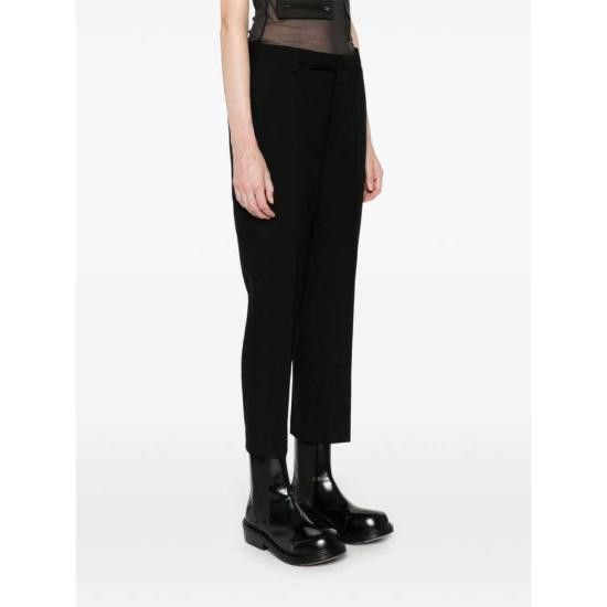 Rick Owens RICK OWENS Women Pants RP02D3305 WGP 09 BLACK Size 30" / US 8 / IT 44 - 4 Thumbnail