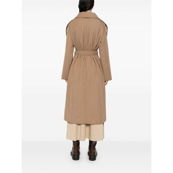 Herno HERNO Women Coats 12625 CA000531D 2157 BROWN Size M / US 6-8 / IT 42-44 - 5 Thumbnail
