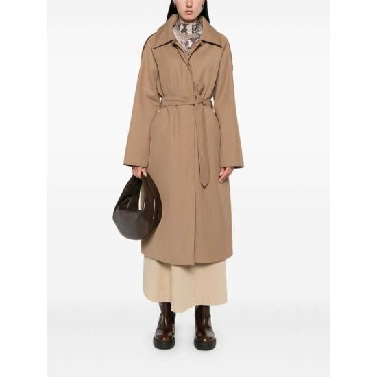 Herno HERNO Women Coats 12625 CA000531D 2157 BROWN Size M / US 6-8 / IT 42-44 - 4 Thumbnail