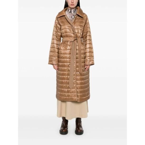 Herno HERNO Women Coats 12625 CA000531D 2157 BROWN Size M / US 6-8 / IT 42-44 - 2 Thumbnail