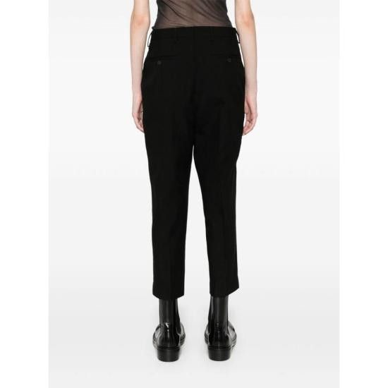 Rick Owens RICK OWENS Women Pants RP02D3305 WGP 09 BLACK Size 28" / US 6 / IT 42 - 5 Thumbnail