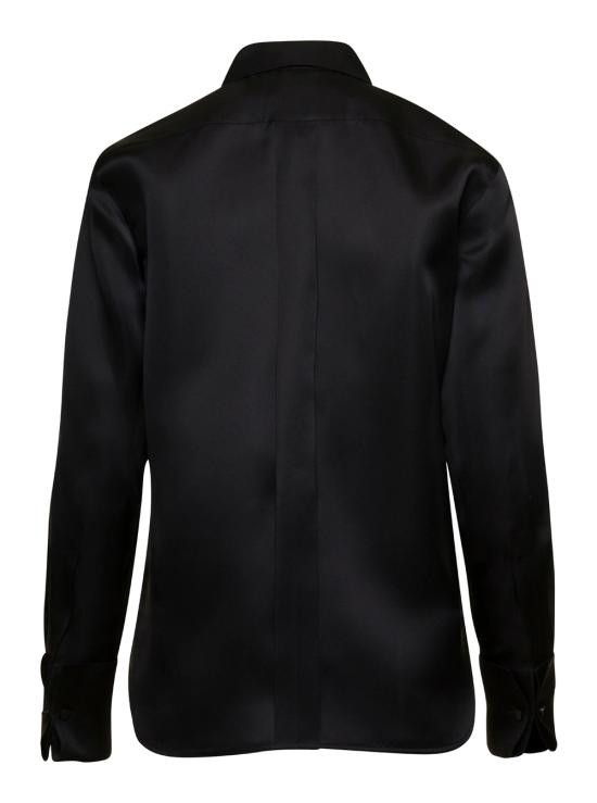 Max Mara MAX MARA Women Shirts 2411111023600003 Black Size L / US 10 / IT 46 - 2 Thumbnail