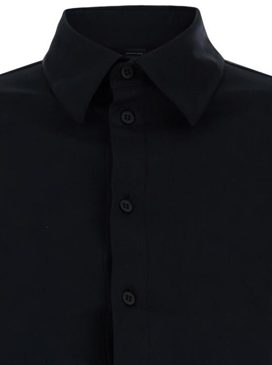 Balenciaga BALENCIAGA Women Shirts 790943TQK221000 Black Size S / US 4 / IT 40 - 3 Thumbnail