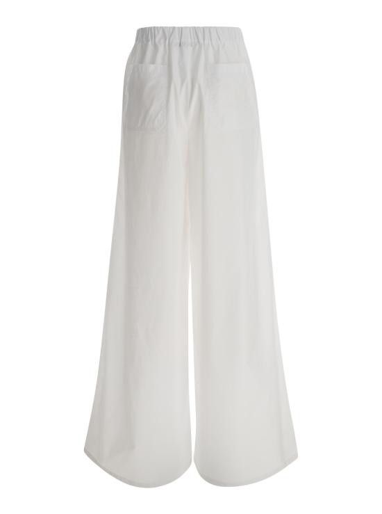 Max Mara MAX MARA Women Straight Pants 2411131052600001 White Size 27" / US 4 / IT 40 - 2 Thumbnail