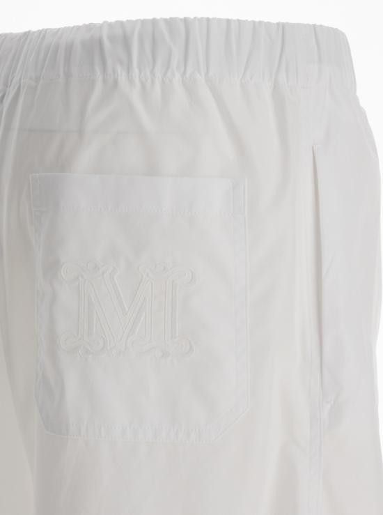 Max Mara MAX MARA Women Straight Pants 2411131052600001 White Size 27" / US 4 / IT 40 - 3 Thumbnail