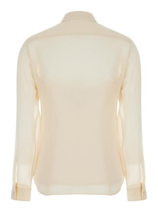 Max Mara MAX MARA Women Shirts 2411261012600028 White Size M / US 6-8 / IT 42-44 - 2 Thumbnail