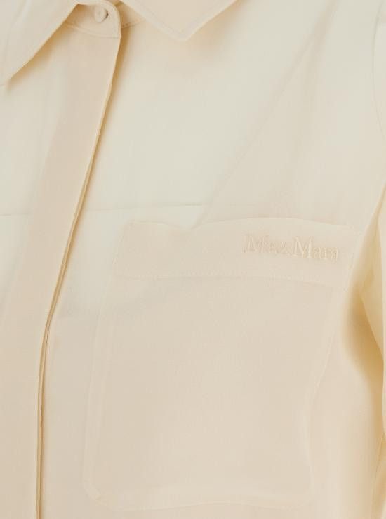 Max Mara MAX MARA Women Shirts 2411261012600028 White Size M / US 6-8 / IT 42-44 - 3 Thumbnail