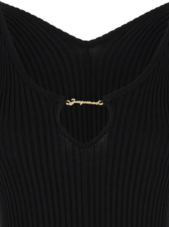 Jacquemus JACQUEMUS Women Dresses 241KN3562358990 Black Size M / US 6-8 / IT 42-44 - 3 Thumbnail