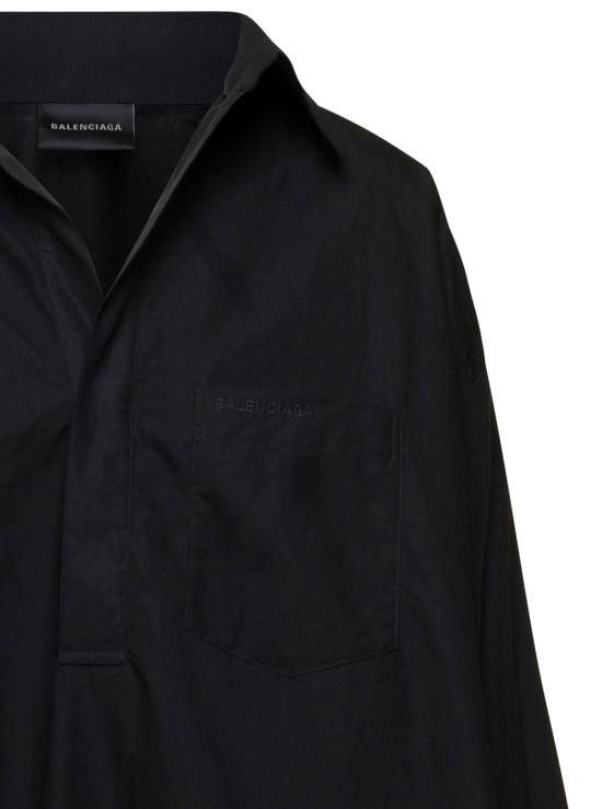 Balenciaga BALENCIAGA Women Shirts 790838TNM601000 Black Size S / US 4 / IT 40 - 3 Thumbnail