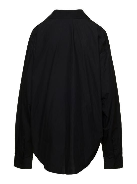 Balenciaga BALENCIAGA Women Shirts 790838TNM601000 Black Size S / US 4 / IT 40 - 2 Thumbnail