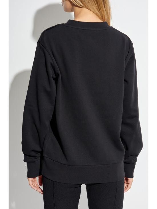Moncler MONCLER Women Hoodies J20938G00040899TR 999 BLACK Size M / US 6-8 / IT 42-44 - 4 Thumbnail