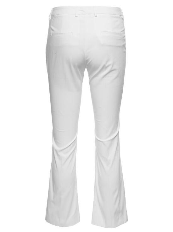 PT Torino PT TORINO Women Straight Pants CDVSJAZ00STDDX180010 White Size 27" / US 4 / IT 40 - 2 Thumbnail