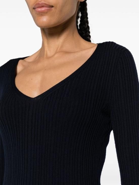 Theory THEORY Women Sweater N1216712 G4K Blue Size L / US 10 / IT 46 - 3 Thumbnail