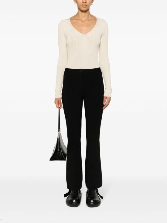 Theory THEORY Women Sweater N1216712 Q5W Beige Size M / US 6-8 / IT 42-44 - 5 Thumbnail
