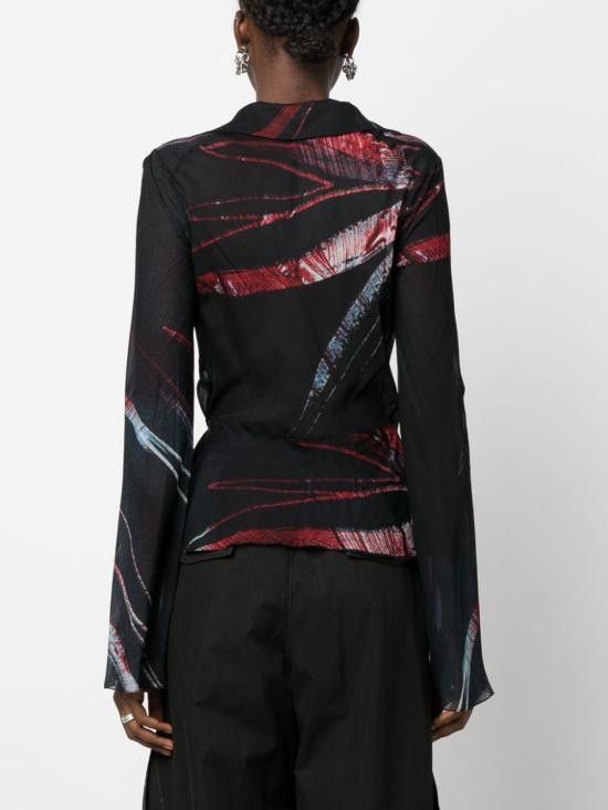 Louisa Ballou LOUISA BALLOU Women Shirts 113007 1007 Black Size S / US 4 / IT 40 - 4 Thumbnail