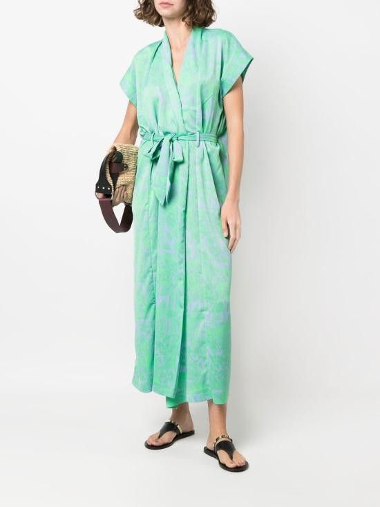Rodebjer RODEBJER Women Mid Skirts 2200515 8052 Green Size XS / US 0-2 / IT 36-38 - 3 Thumbnail