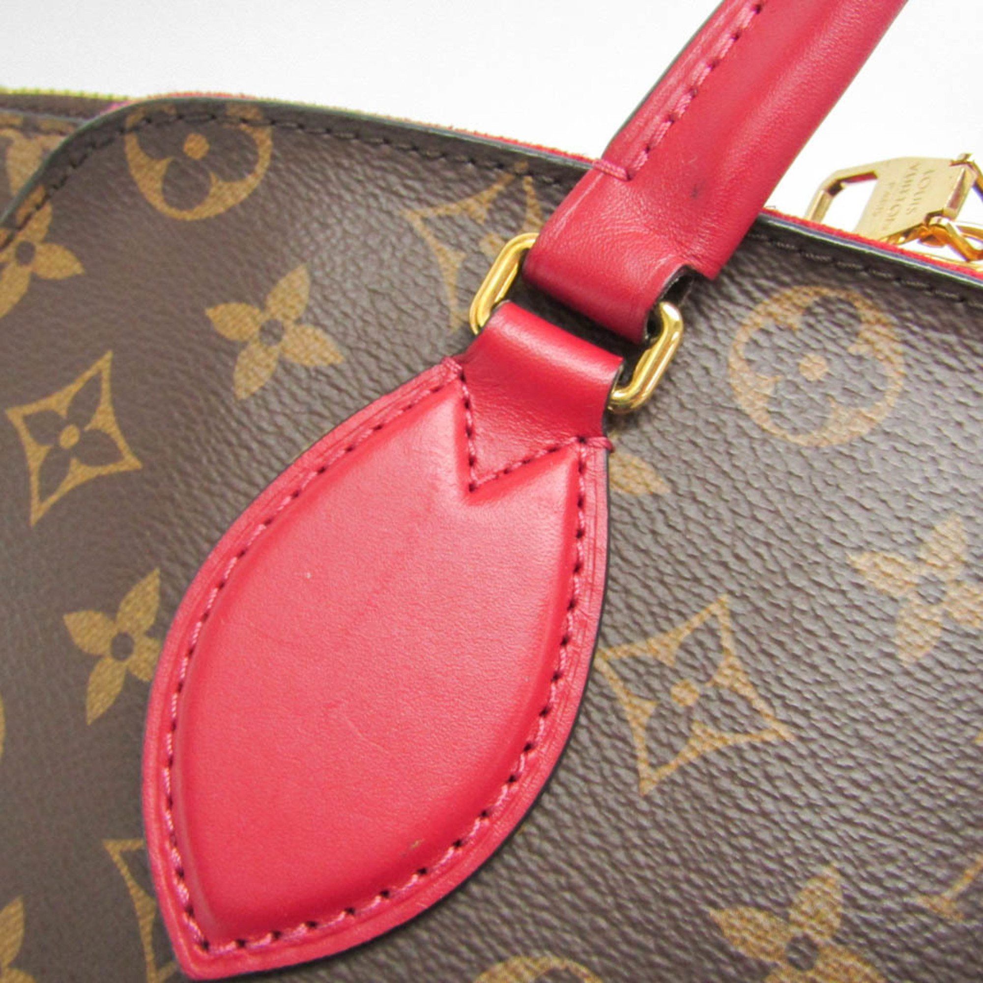 Louis Vuitton Flower Tote Brown Canvas Tote Bag (Pre-Owned) Size ONE SIZE - 6 Thumbnail