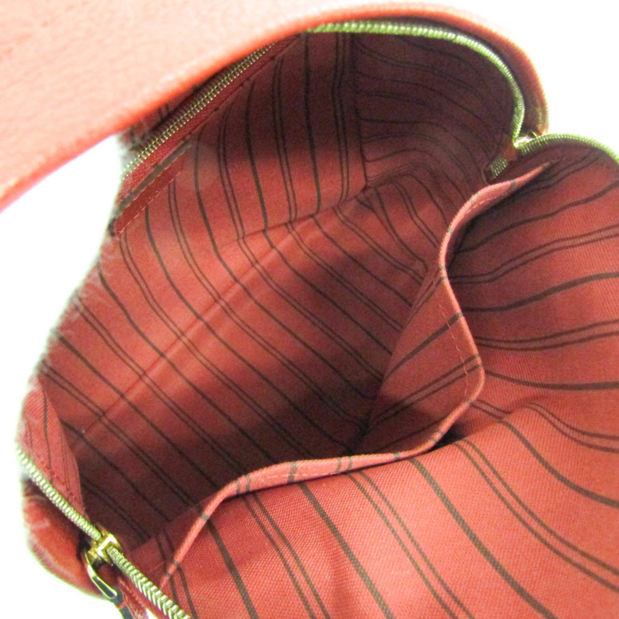 Louis Vuitton Sorbonne Red Leather Backpack Bag (Pre-Owned) Size ONE SIZE - 11 Thumbnail
