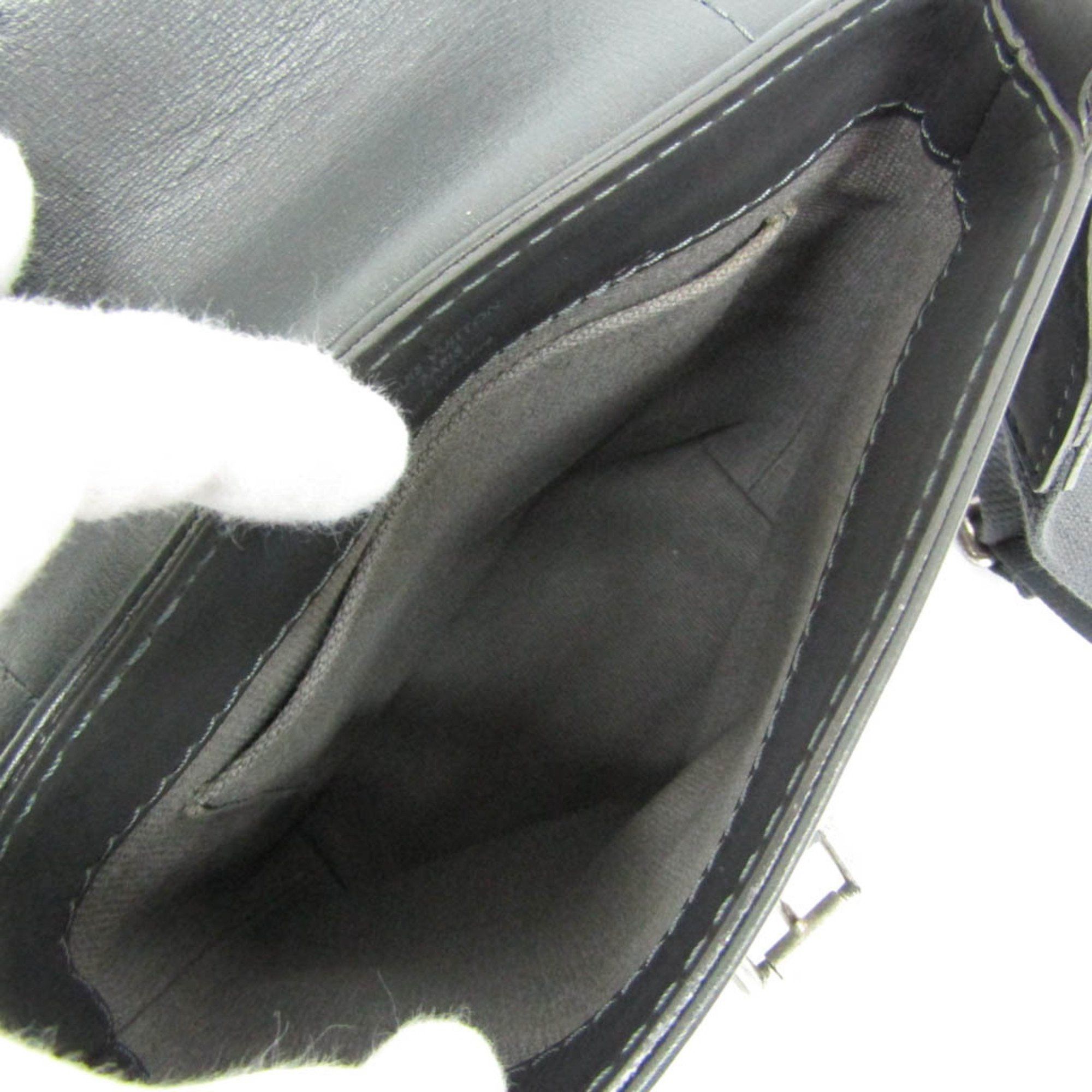 Louis Vuitton Yuma Black Leather Shoulder Bag (Pre-Owned) Size ONE SIZE - 7 Thumbnail