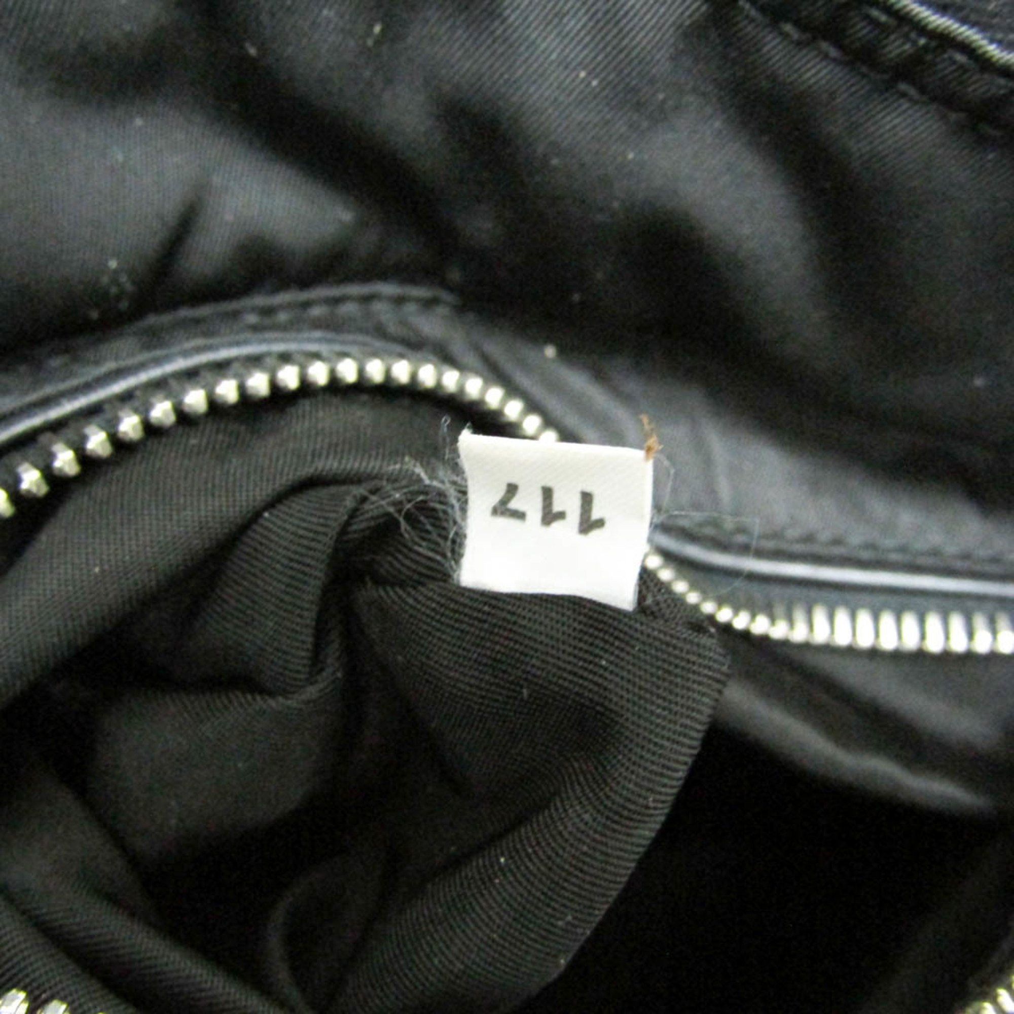 Prada Black Synthetic Handbag (Pre-Owned) Size ONE SIZE - 10 Thumbnail