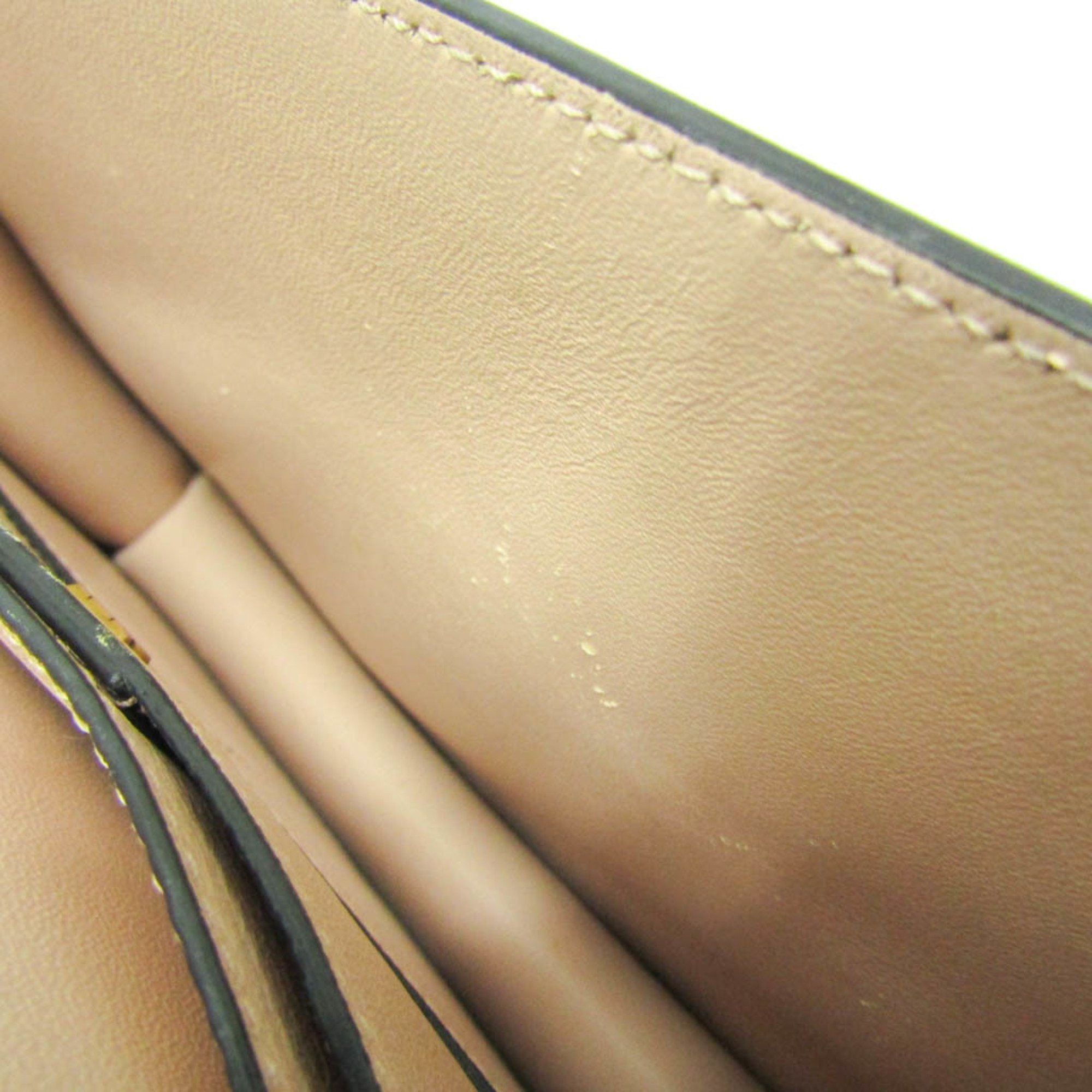 Salvatore Ferragamo Black Leather Shoulder Bag (Pre-Owned) Size ONE SIZE - 12 Thumbnail