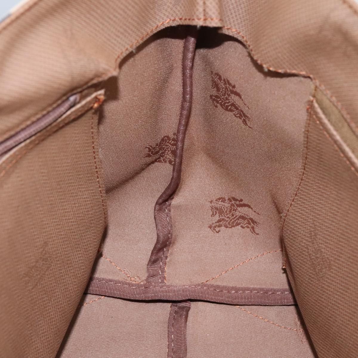 Burberry Nova Check Beige Canvas Handbag (Pre-Owned) Size ONE SIZE - 19 Thumbnail