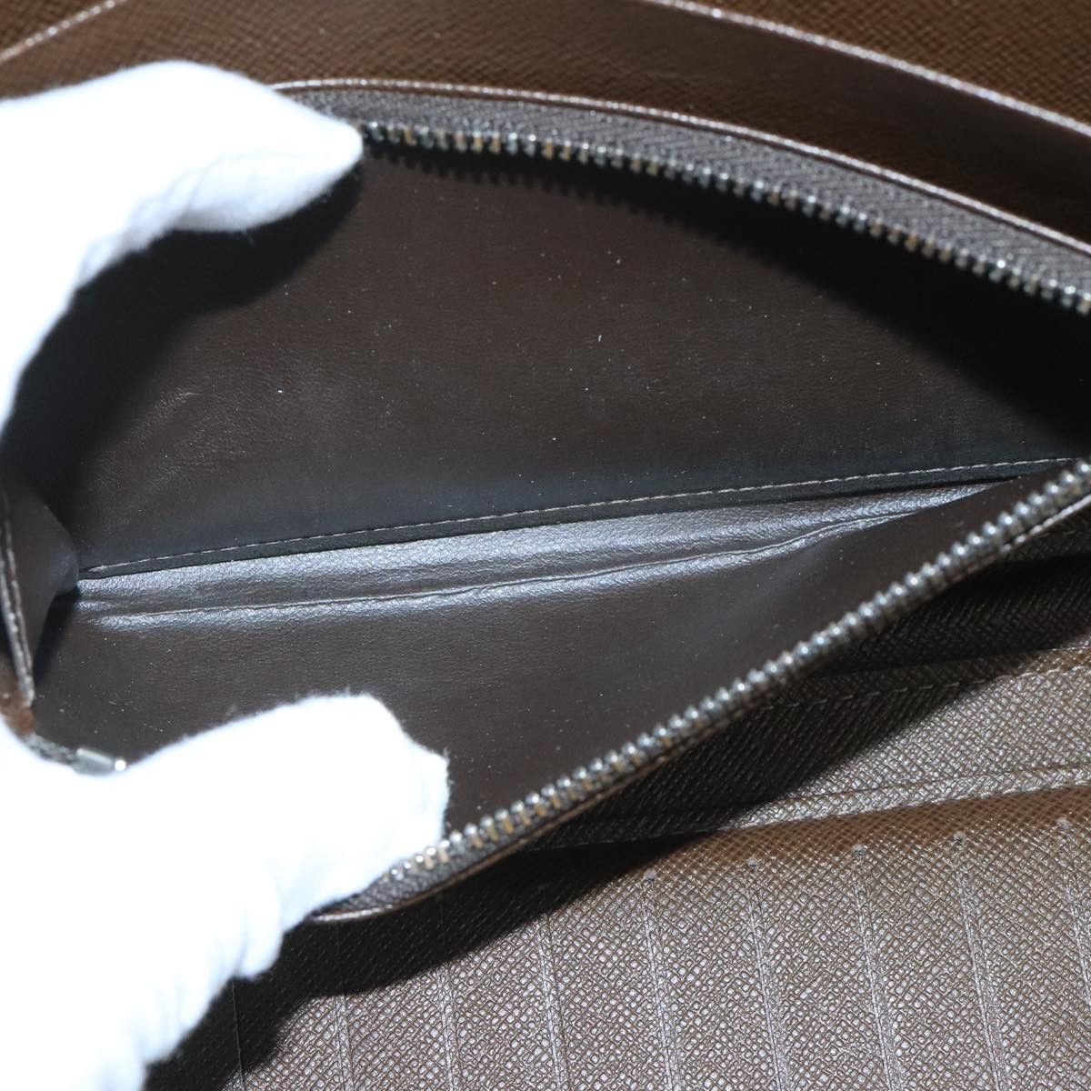 Louis Vuitton Atholl Brown Leather Wallet (Pre-Owned) Size ONE SIZE - 9 Thumbnail