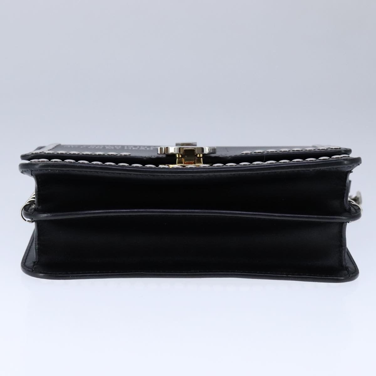 Burberry Tb Black Leather Shoulder Bag (Pre-Owned) Size ONE SIZE - 18 Thumbnail