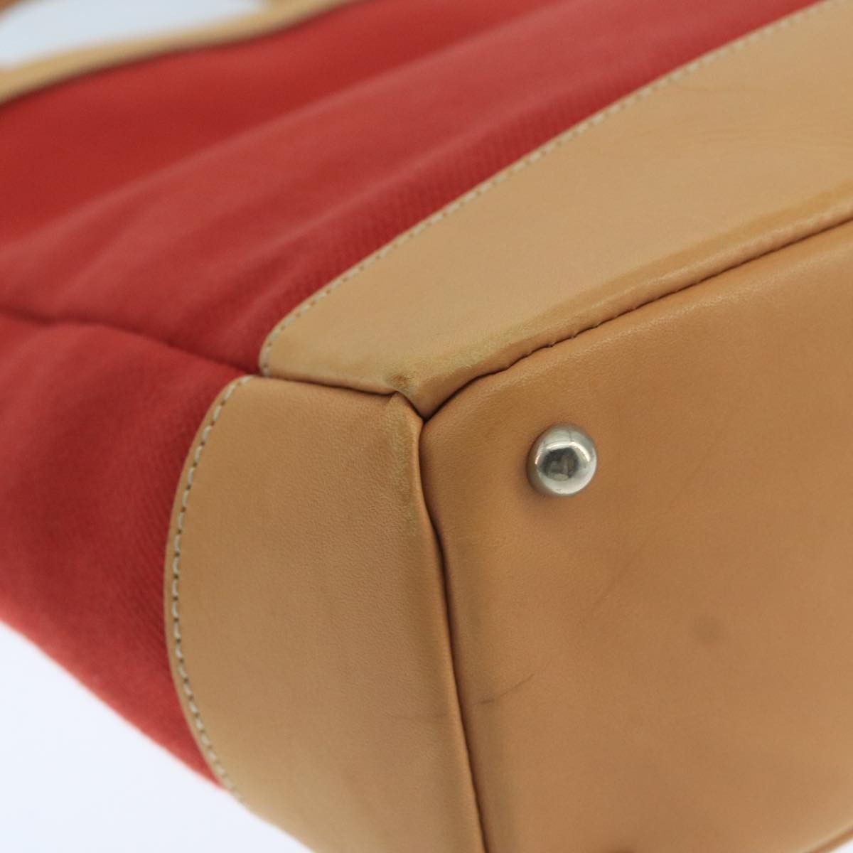 Burberry Blue Label Red Canvas Tote Bag (Pre-Owned) Size ONE SIZE - 10 Thumbnail