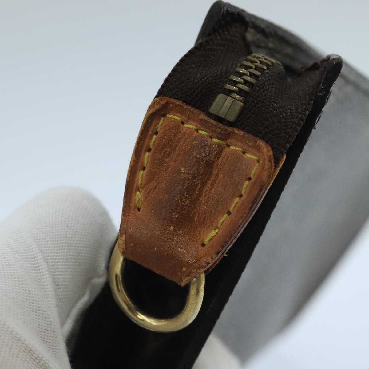 Louis Vuitton Trousse De Toilette Brown Canvas Clutch Bag (Pre-Owned) Size ONE SIZE - 7 Thumbnail