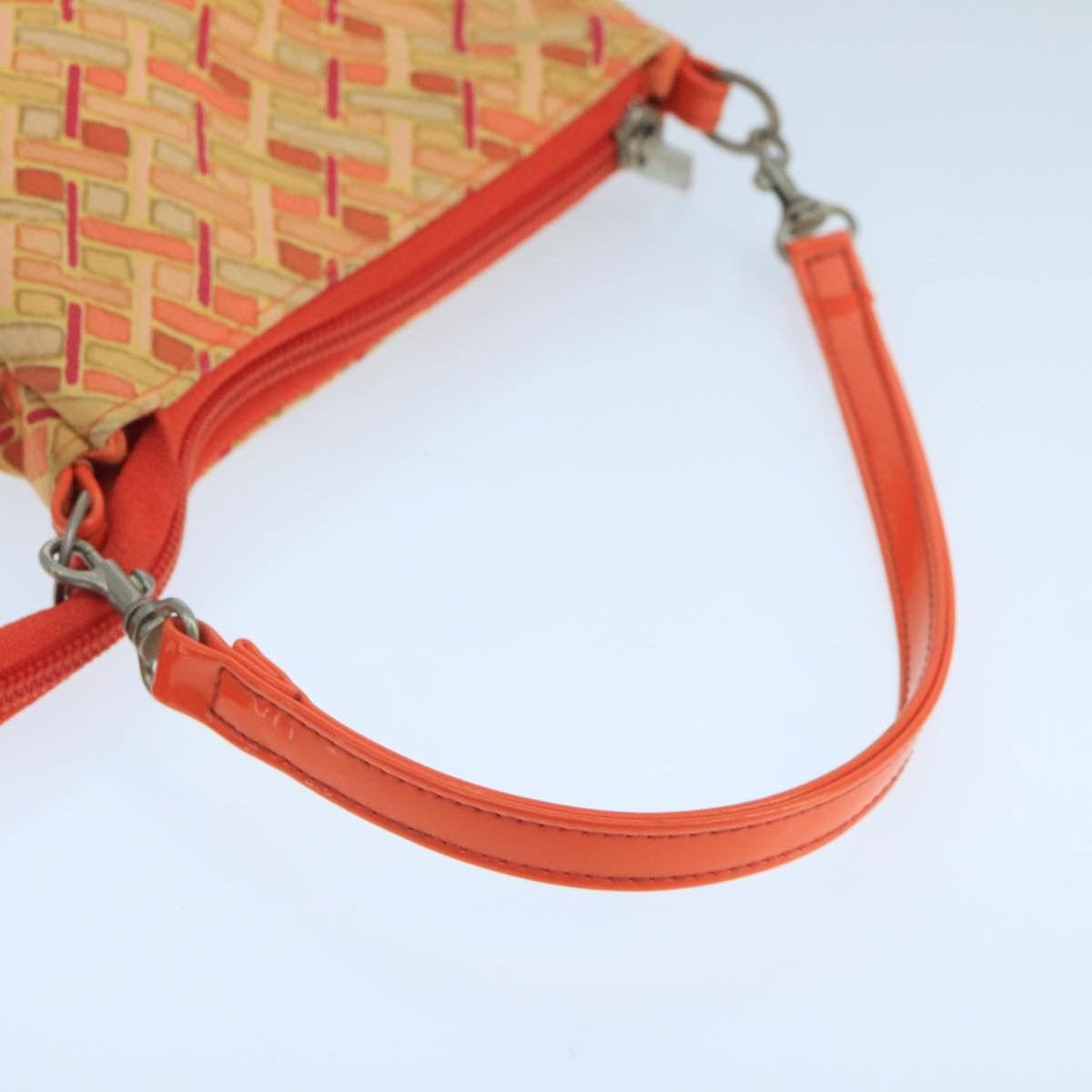 Burberry Blue Label Orange Canvas Clutch Bag (Pre-Owned) Size ONE SIZE - 5 Thumbnail
