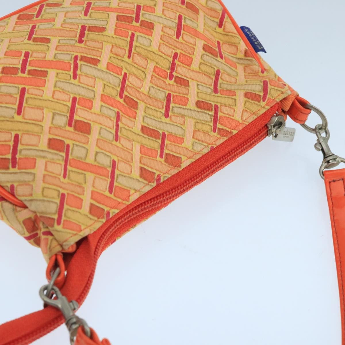 Burberry Blue Label Orange Canvas Clutch Bag (Pre-Owned) Size ONE SIZE - 15 Thumbnail
