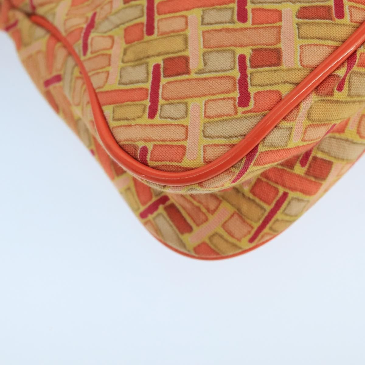 Burberry Blue Label Orange Canvas Clutch Bag (Pre-Owned) Size ONE SIZE - 10 Thumbnail