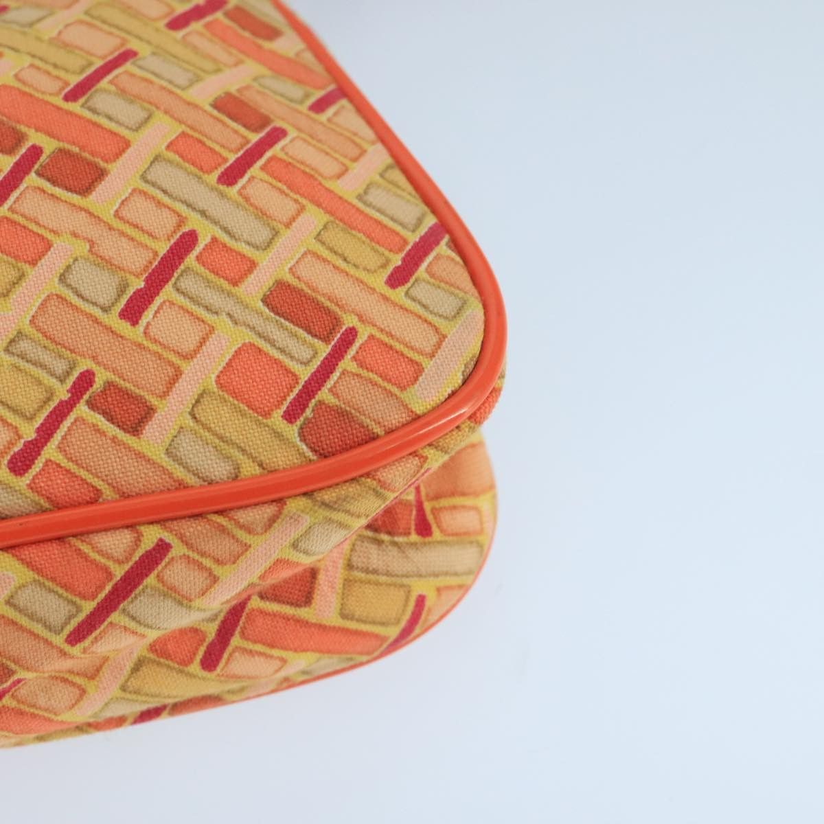 Burberry Blue Label Orange Canvas Clutch Bag (Pre-Owned) Size ONE SIZE - 7 Thumbnail
