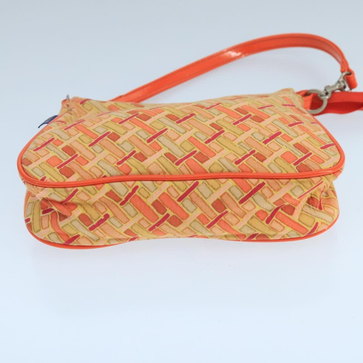 Burberry Blue Label Orange Canvas Clutch Bag (Pre-Owned) Size ONE SIZE - 16 Thumbnail